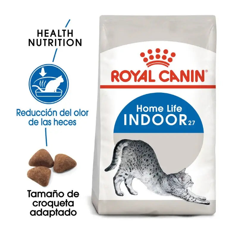 Royal Canin Indoor 27 pienso para gatos adultos de interior.