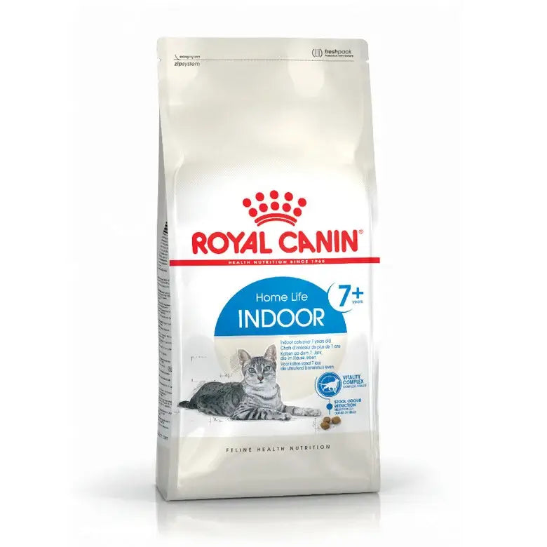 Royal Canin Indoor +7 pienso para gatos senior de interior.
