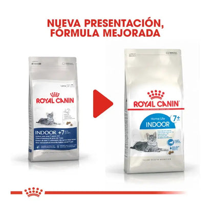 Royal Canin Indoor +7 pienso para gatos senior de interior.