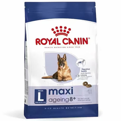 Royal Canin Maxi Adult 8+ pienso perros grandes senior Gabo y Gordo E Shop