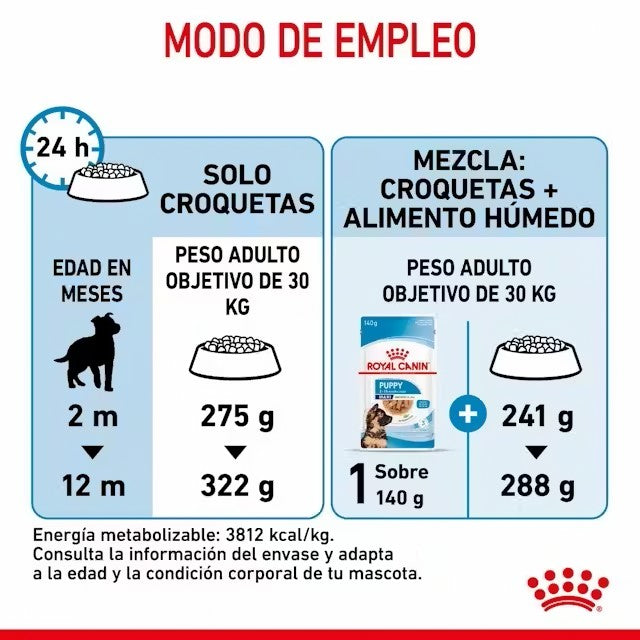 Royal Canin Maxi Puppy pienso cachorros razas grandes Gabo y Gordo E Shop