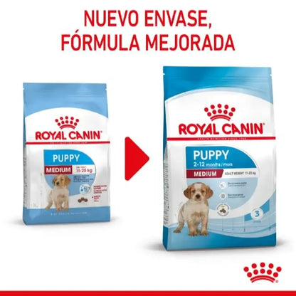 Royal Canin Medium Puppy pienso cachorros raza mediana Gabo y Gordo E Shop