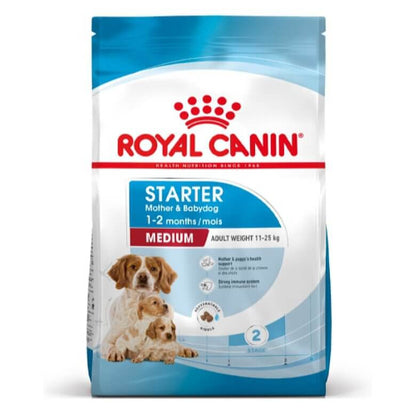 Royal Canin Medium Starter Mother & Babydog pienso cachorros Gabo y Gordo E Shop