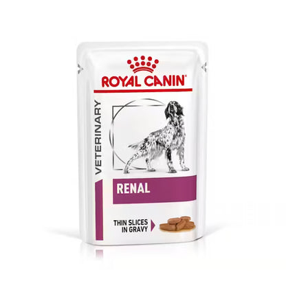 ROYAL CANIN Renal alimento húmedo para perros adultos 12x100 g para soporte renal