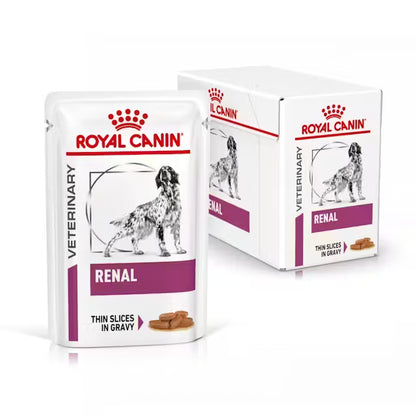 ROYAL CANIN Renal alimento húmedo para perros adultos 12x100 g para soporte renal