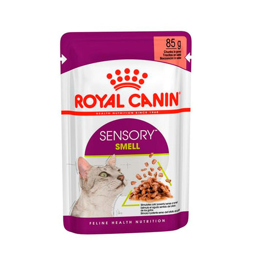 ROYAL CANIN Sensory Smell en salsa para gatos adultos pack 12 sobres 85 g
