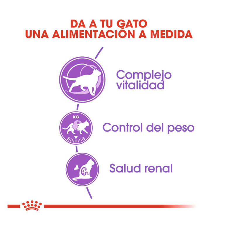 Pienso ROYAL CANIN Sterilised 7+ para gatos esterilizados mayores de 7 años