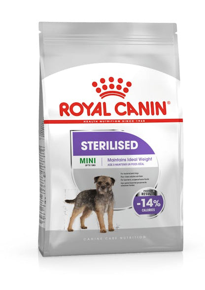 ROYAL CANIN Sterilised Care para perros esterilizados, alimento bajo en calorías con efecto saciante.