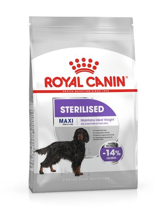 ROYAL CANIN Sterilised Care para perros esterilizados, alimento bajo en calorías con efecto saciante.
