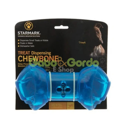 STARMARK HUESO DISPENSADOR TREAT DESPENSING CHEWBONE.  Gabo y Gordo E Shop, la mejor tienda online en las Islas Canarias, España, tienda online para mascotas, perros, gatos, conejos, tortugas, animales, accesorios para mascotas en general. 
Gabo y Gordo E Shop in Canary Islands, the best store for pets, dogs, cats, rabbits, turtles, animals, pet accessories.
