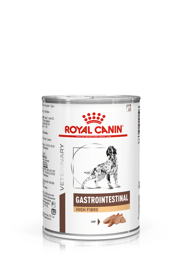 ROYAL CANIN Gastrointestinal High Fibre | Comida húmeda para perros adultos.  Gabo&Gordo Pet Shop en Las Palmas de Gran Canaria tienda para mascotas, perros, gatos, conejos, tortugas, animales