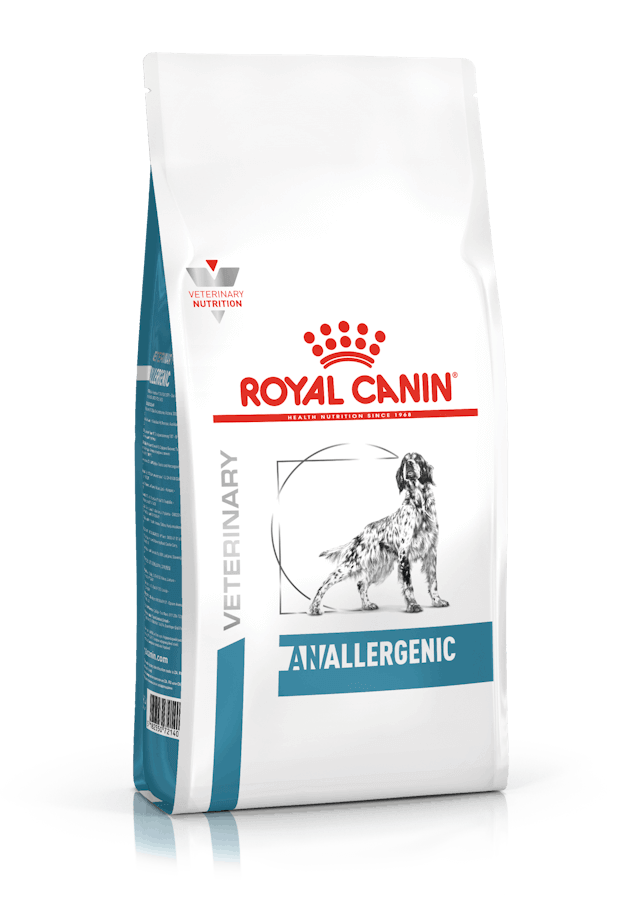 ROYAL CANIN Anallergenic | Alimento dietético completo para perros adultos .  Gabo y Gordo Pet Shop en Las Palmas de Gran Canaria tienda para mascotas, perros, gatos, conejos, tortugas, animales, accesorios para mascotas.