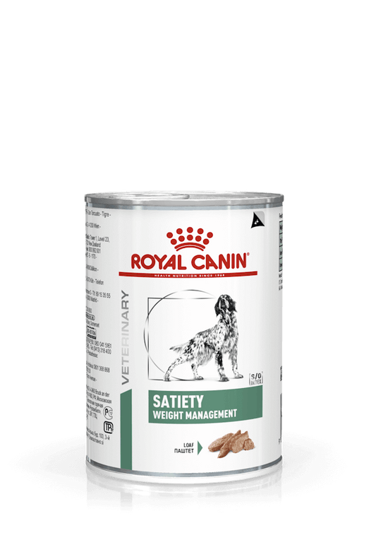 ROYAL CANIN  Satiety Weight Management | Pack de lata para  perros adultos.  Gabo&Gordo Pet Shop en Las Palmas de Gran Canaria tienda para mascotas, perros, gatos, conejos, tortugas, animales