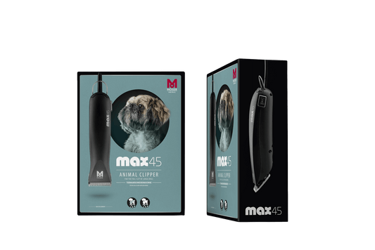 Máquina Moser Max 45 2 Velocidades en Gabo y Gordo E Shop, la mejor tienda online en las Islas Canarias, España, tienda online para mascotas, perros, gatos, conejos, tortugas, animales, accesorios para mascotas en general. 
Gabo y Gordo E Shop in Canary Islands, the best store for pets, dogs, cats, rabbits, turtles, animals, pet accessories.