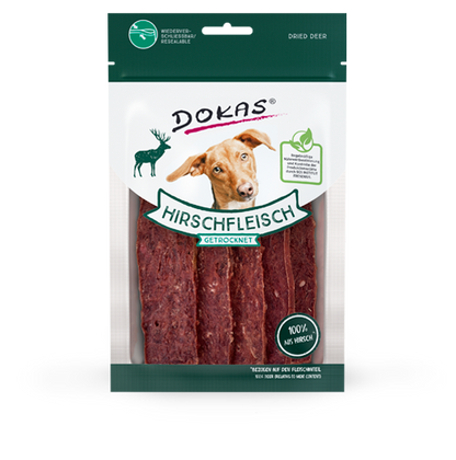 DOKAS FILETE DE VENADO 70 g Gabo y Gordo Pet Shop, tienda online en las Islas Canarias, España, tienda online para mascotas, perros, gatos, conejos, tortugas, animales, accesorios para mascotas en general. 