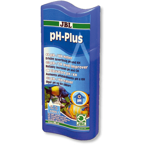 JBL pH-Plus Acondicionador del agua para aumentar los valores de pH y KH en acuarios marinos y de agua dulce