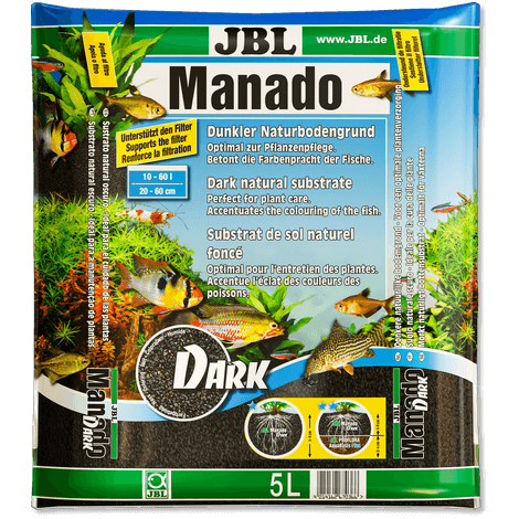 JBL Manado DARK Sustrato natural oscuro para acuarios Gabo&Gordo Pet Shop en Las Palmas de Gran Canaria tienda para mascotas, perros, gatos, conejos, tortugas, animales, accesorios para mascotas
