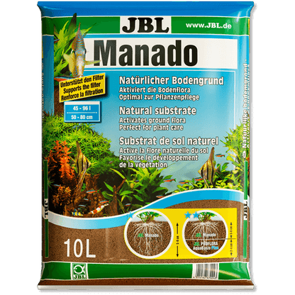 JBL Manado Sustrato natural para acuarios de agua dulce Gabo&Gordo Pet Shop en Las Palmas de Gran Canaria tienda para mascotas, perros, gatos, conejos, tortugas, animales, accesorios para mascotas