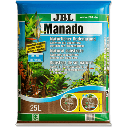 JBL Manado Sustrato natural para acuarios de agua dulce Gabo&Gordo Pet Shop en Las Palmas de Gran Canaria tienda para mascotas, perros, gatos, conejos, tortugas, animales, accesorios para mascotas