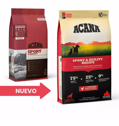 PIENSO ACANA SPORT AND AGILITY 11,4 KG Gabo y Gordo E Shop, la mejor tienda online en las Islas Canarias, España, tienda online para mascotas, perros, gatos, conejos, tortugas, animales, accesorios para mascotas en general. 
Gabo y Gordo E Shop in Canary Islands, the best store for pets, dogs, cats, rabbits, turtles, animals, pet accessories.