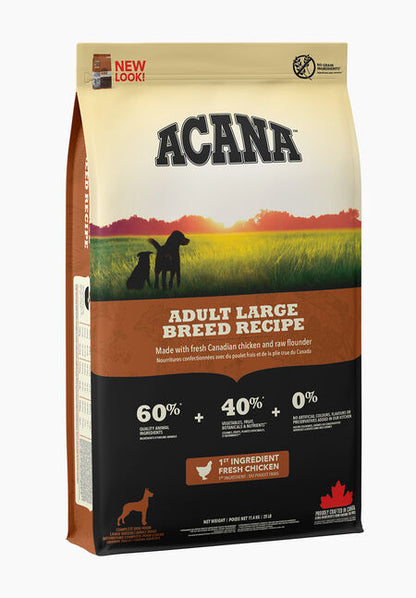 ACANA ADULT LARGE BREED RECIPE DOG PERRO RAZA GRANDE  Gabo y Gordo E Shop, la mejor tienda online en las Islas Canarias, España, tienda online para mascotas, perros, gatos, conejos, tortugas, animales, accesorios para mascotas en general. 
Gabo y Gordo E Shop in Canary Islands, the best store for pets, dogs, cats, rabbits, turtles, animals, pet accessories.