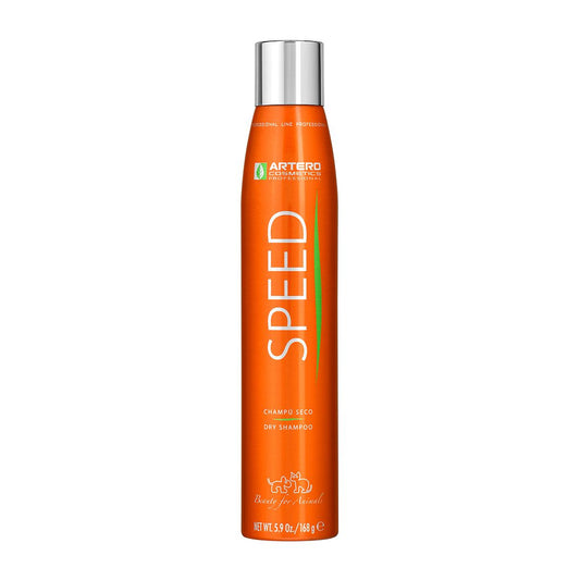 Artero Champú Seco Speed 300Ml Spray en Gabo y Gordo E Shop, la mejor tienda online en las Islas Canarias, España, tienda online para mascotas, perros, gatos, conejos, tortugas, animales, accesorios para mascotas en general. 
Gabo y Gordo E Shop in Canary Islands, the best store for pets, dogs, cats, rabbits, turtles, animals, pet accessories.