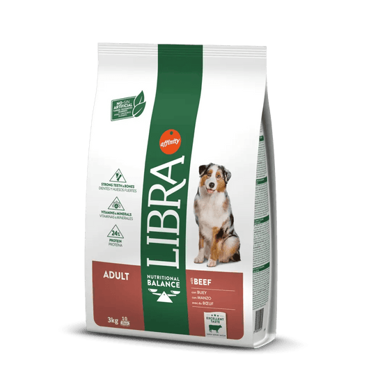 LIBRA ADULT CON BUEY PARA PERROS ADULTOS en Gabo&Gordo Pet Shop en Las Palmas de Gran Canaria tienda para mascotas, perros, gatos, conejos, tortugas, animales, accesorios para mascotas