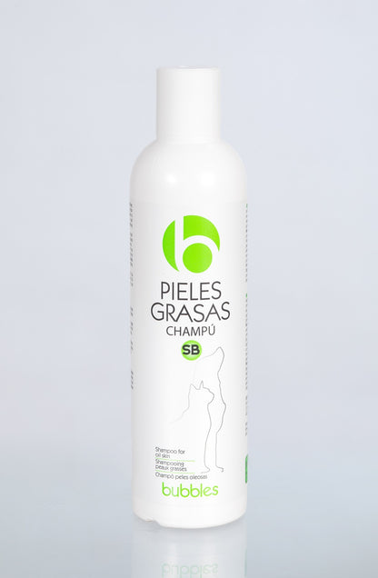 BUBBLES CHAMPÚ PIELES GRASAS Gabo y Gordo E Shop, la mejor tienda online en las Islas Canarias, España, tienda online para mascotas, perros, gatos, conejos, tortugas, animales, accesorios para mascotas en general. 
Gabo y Gordo E Shop in Canary Islands, the best store for pets, dogs, cats, rabbits, turtles, animals, pet accessories.
