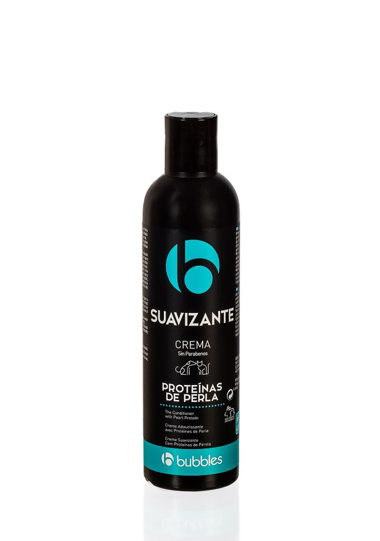 BUBBLES CREMA SUAVIZANTE PROTEINA DE PERLAS Gabo y Gordo E Shop, la mejor tienda online en las Islas Canarias, España, tienda online para mascotas, perros, gatos, conejos, tortugas, animales, accesorios para mascotas en general. 
Gabo y Gordo E Shop in Canary Islands, the best store for pets, dogs, cats, rabbits, turtles, animals, pet accessories.