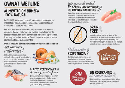 OWNAT salmón y pavo comida húmeda para gatitos 85 g x 12 unidades Gabo y Gordo E Shop, la mejor tienda online en las Islas Canarias, España, tienda online para mascotas, perros, gatos, conejos, tortugas, animales, accesorios para mascotas en general. 
Gabo y Gordo E Shop in Canary Islands, the best store for pets, dogs, cats, rabbits, turtles, animals, pet accessories.
