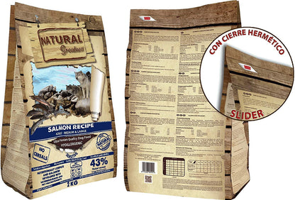NATURAL GREATNESS RECETA DE SALMÓN PERROS SIN CEREALES en Gabo y Gordo E Shop, la mejor tienda online en las Islas Canarias, España, tienda online para mascotas, perros, gatos, conejos, tortugas, animales, accesorios para mascotas en general. 
Gabo y Gordo E Shop in Canary Islands, the best store for pets, dogs, cats, rabbits, turtles, animals, pet accessories.