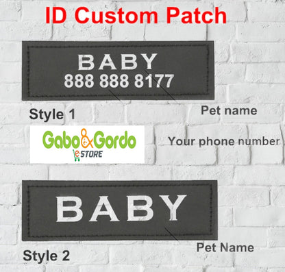 ARNÉS ANTITIRONES PERSONALIZABLE en Gabo&Gordo Pet Shop en Las Palmas de Gran Canaria tienda para mascotas, perros, gatos, conejos, tortugas, animales