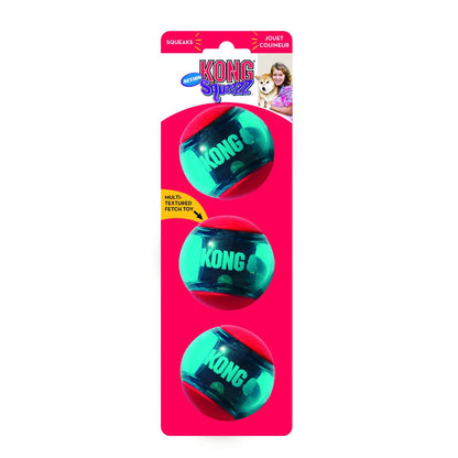 KONG ACTION SQUEEZZ SET DE PELOTAS PARA PERRO  en Gabo&Gordo Pet Shop en Las Palmas de Gran Canaria tienda para mascotas, perros, gatos, conejos, tortugas, animales, accesorios para mascotas