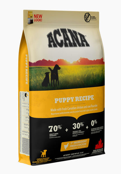 PIENSO ACANA PUPPY RECIPE DOG CACHORRO RAZAS MEDIANAS Gabo y Gordo E Shop, la mejor tienda online en las Islas Canarias, España, tienda online para mascotas, perros, gatos, conejos, tortugas, animales, accesorios para mascotas en general. 
Gabo y Gordo E Shop in Canary Islands, the best store for pets, dogs, cats, rabbits, turtles, animals, pet accessories.