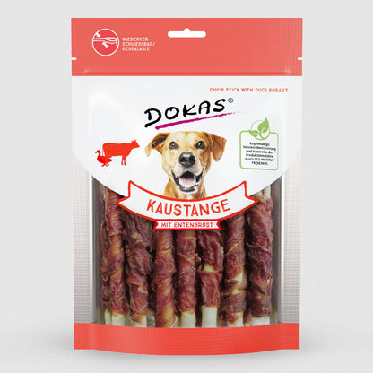 DOKAS ROLLOS DE BUEY Y PECHUGA DE PATO 200g. Gabo y Gordo Pet Shop, tienda online en las Islas Canarias, España, tienda online para mascotas, perros, gatos, conejos, tortugas, animales, accesorios para mascotas en general. 