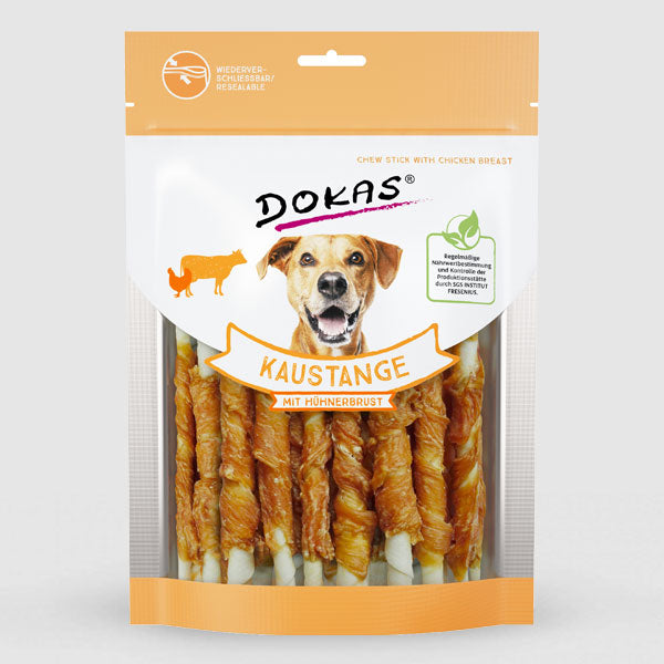 DOKAS ROLLOS DE BUEY Y PECHUGA DE POLLO 200g.   Gabo y Gordo Pet Shop, tienda online en las Islas Canarias, España, tienda online para mascotas, perros, gatos, conejos, tortugas, animales, accesorios para mascotas en general. 