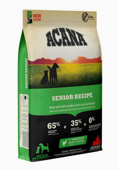 PIENSO ACANA SENIOR RECIPE DOG PERRO ADULTO Gabo y Gordo E Shop, la mejor tienda online en las Islas Canarias, España, tienda online para mascotas, perros, gatos, conejos, tortugas, animales, accesorios para mascotas en general. 
Gabo y Gordo E Shop in Canary Islands, the best store for pets, dogs, cats, rabbits, turtles, animals, pet accessories.