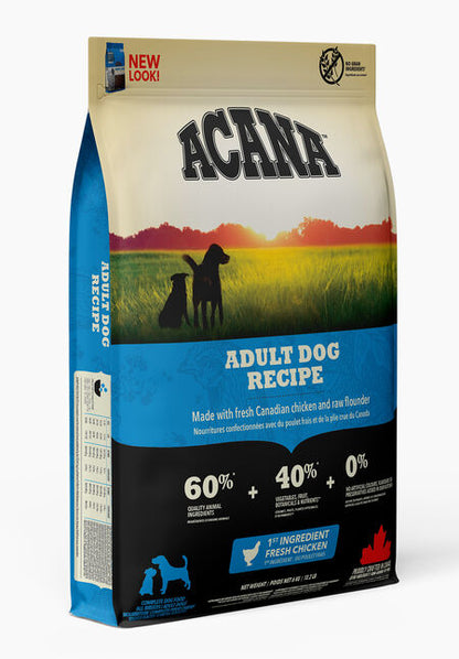 PIENSO ACANA ADULT DOG RECIPE PERRO ADULTO - ACANA ADULT PIENSO PARA PERROS.   Gabo y Gordo E Shop, la mejor tienda online en las Islas Canarias, España, tienda online para mascotas, perros, gatos, conejos, tortugas, animales, accesorios para mascotas en general. 
Gabo y Gordo E Shop in Canary Islands, the best store for pets, dogs, cats, rabbits, turtles, animals, pet accessories.