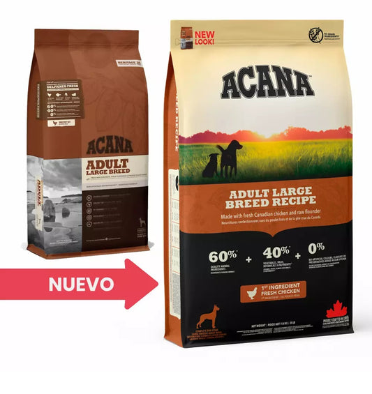 ACANA Adult Large Breed | Pienso natural sin cereales para perros adultos de razas grandes