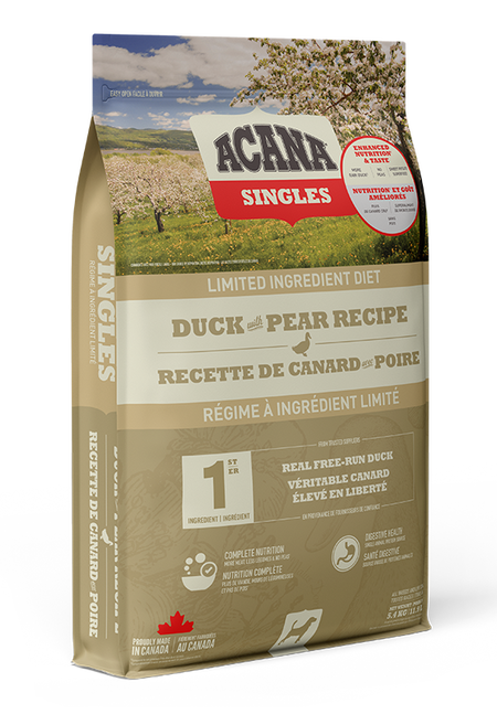 ACANA Duck & Pear | Pienso natural sin cereales con pato y pera para perros