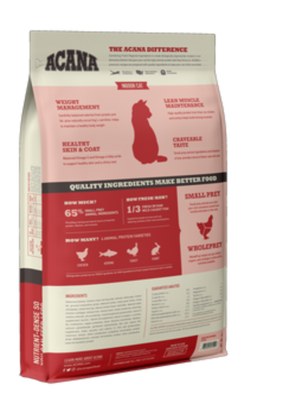 ACANA Indoor Entrée pienso natural sin cereales para gatos de interior