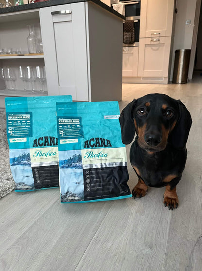 ACANA Pacifica pienso sin cereales con 5 pescados frescos para perros