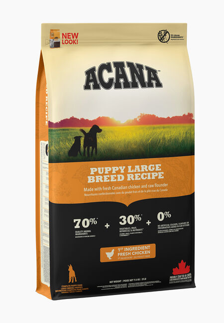 ACANA Puppy Large Breed – Pienso sin cereales para cachorros de razas grandes