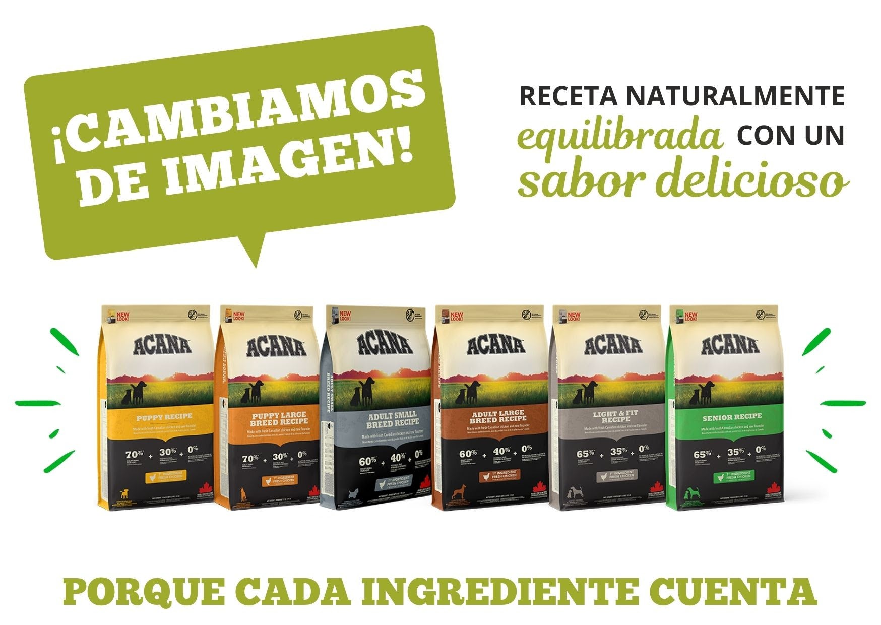 ACANA Puppy Recipe | Pienso natural sin cereales para cachorros de raza mediana
