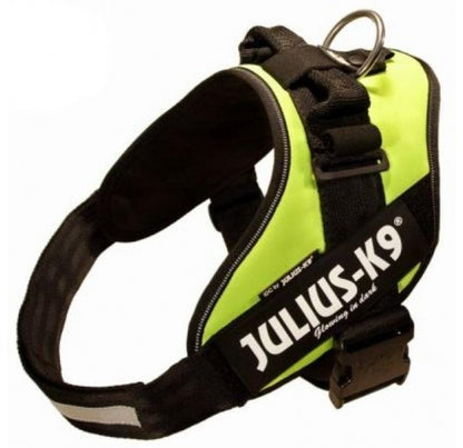 JULIUS K9 IDC Powerharness arnés Verde Neón para perro Gabo&Gordo Pet Shop en Las Palmas de Gran Canaria tienda para mascotas, perros, gatos, conejos, tortugas, animales, accesorios para mascotas