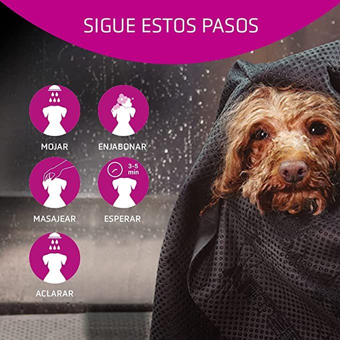Artero Champú Vitalizante 250 ml para perros con piel sensible y volumen