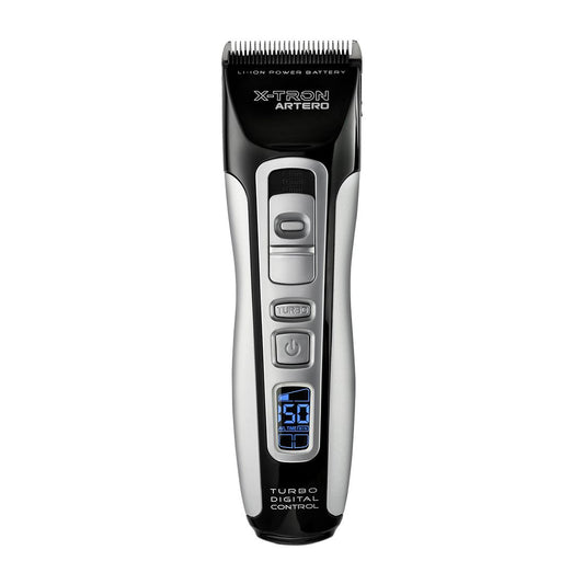 Máquina de corte Artero X-Tron para perros y gatos, profesional, inalámbrica y con pantalla LCD – disponible en Gabo y Gordo E Shop, Gran Canaria y España.

