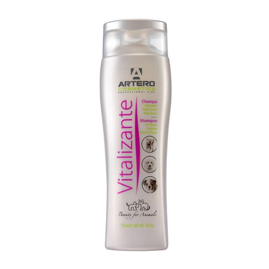 Artero Champú Vitalizante 250 Ml en Gabo y Gordo E Shop, la mejor tienda online en las Islas Canarias, España, tienda online para mascotas, perros, gatos, conejos, tortugas, animales, accesorios para mascotas en general. 
Gabo y Gordo E Shop in Canary Islands, the best store for pets, dogs, cats, rabbits, turtles, animals, pet accessories.