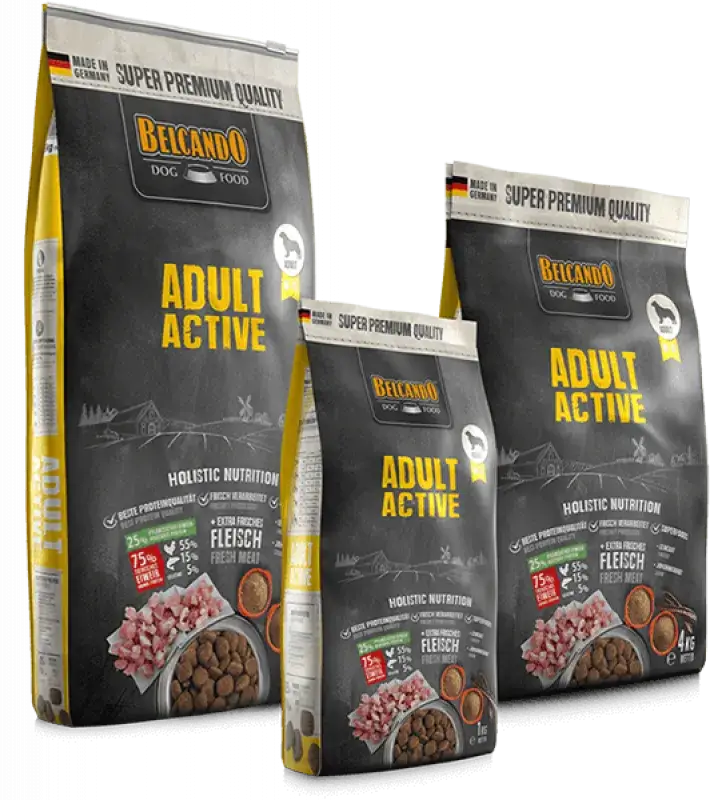 BELCANDO Adult Active pienso para perros adultos activos y deportistas disponible en Gran Canaria y Canarias