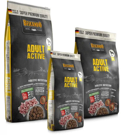 BELCANDO Adult Active pienso para perros adultos activos y deportistas disponible en Gran Canaria y Canarias